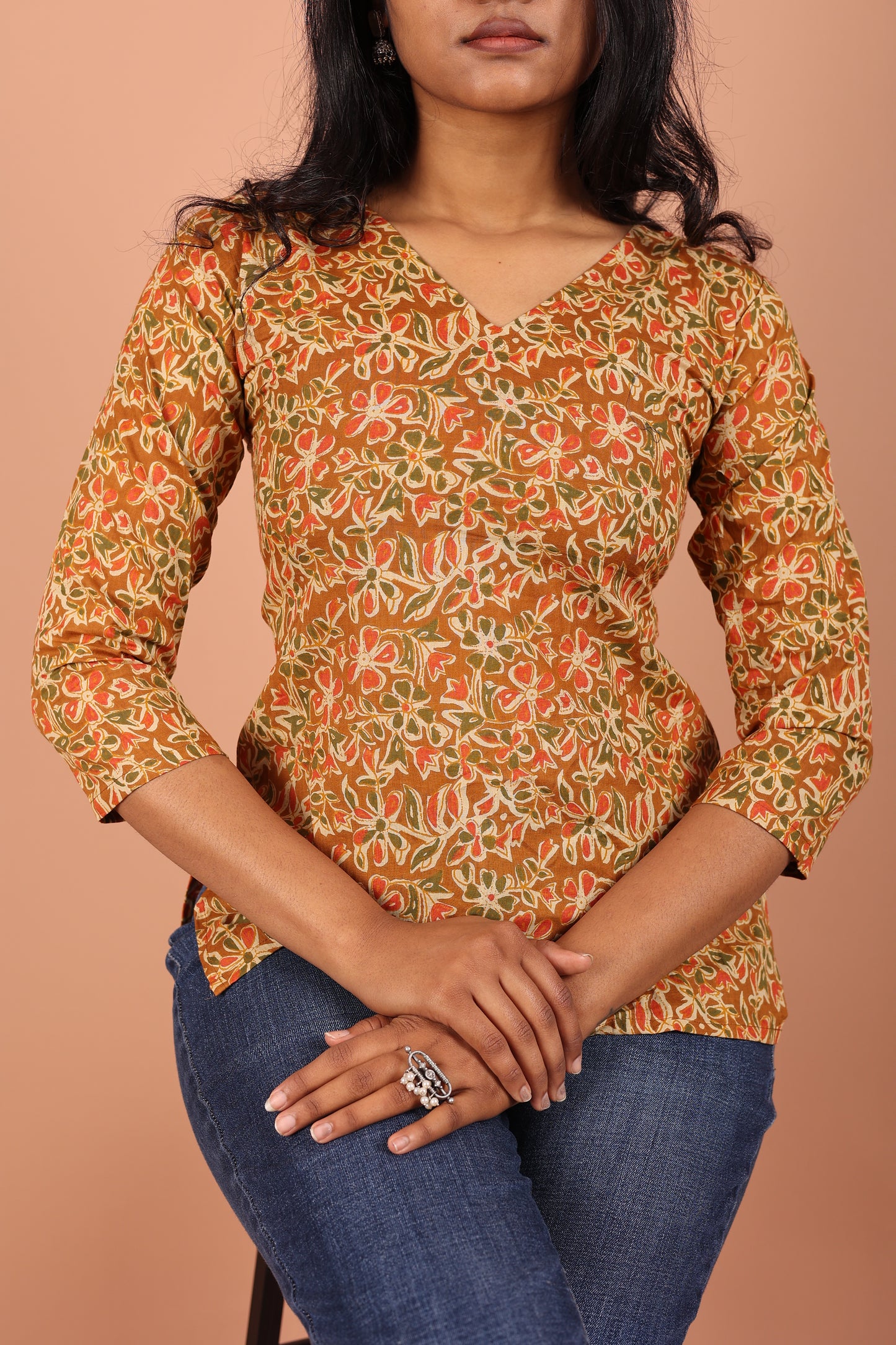 Tunic in Mustard