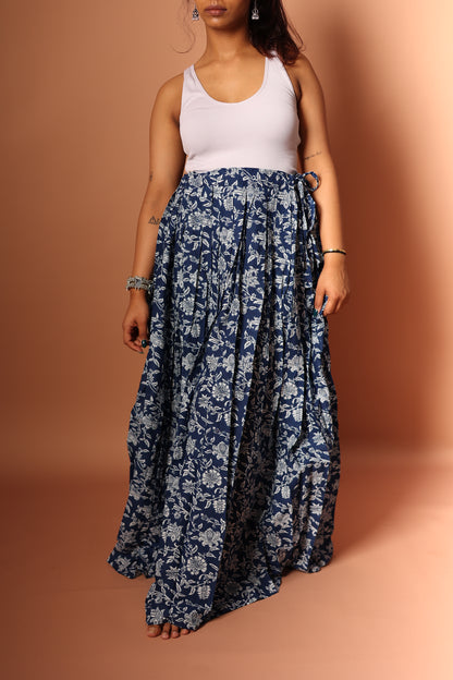 Maxi Skirt in Blue