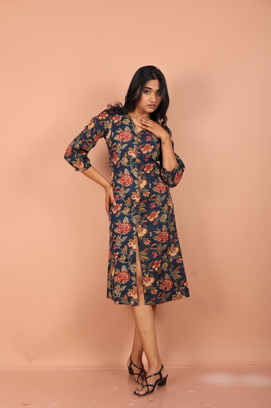Navy Mirage Dress
