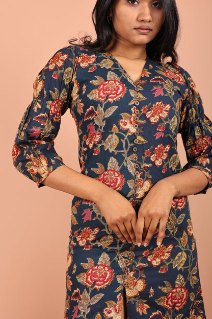 Navy Mirage Dress