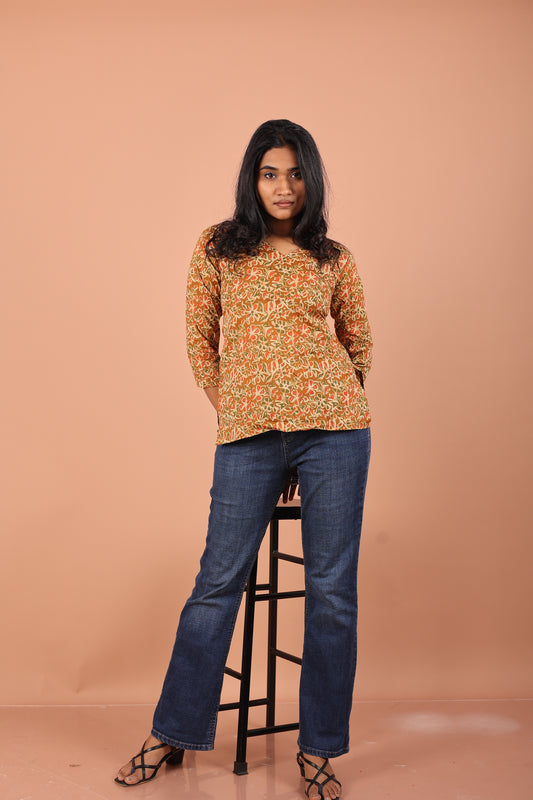 Tunic in Mustard