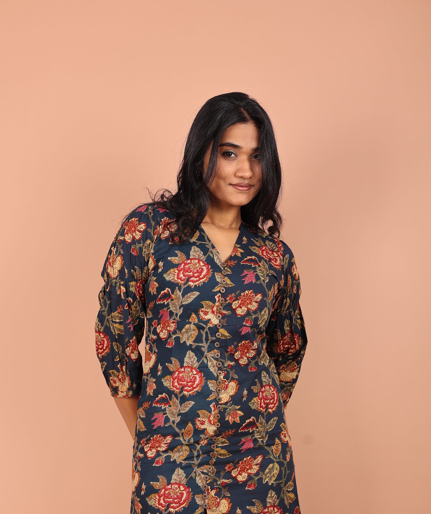 Navy Mirage Dress