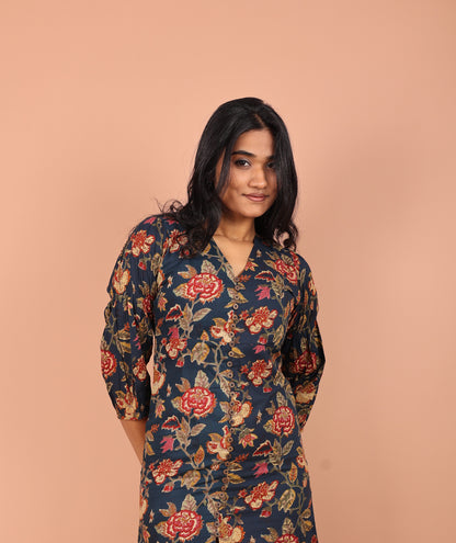 Navy Mirage Dress